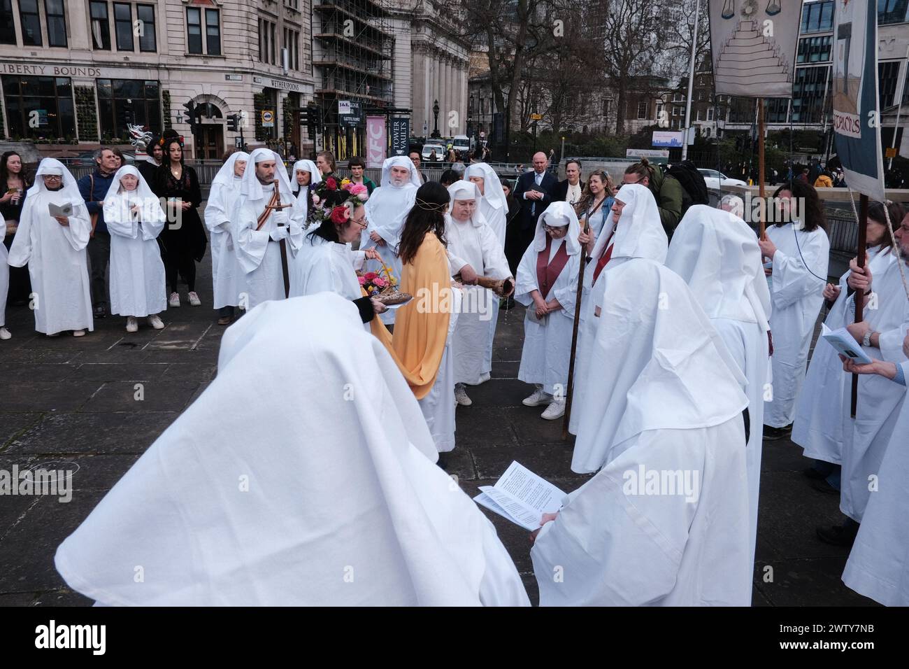 London, UK. 20th Mar, 2024. In a celebration of the changing seasons
