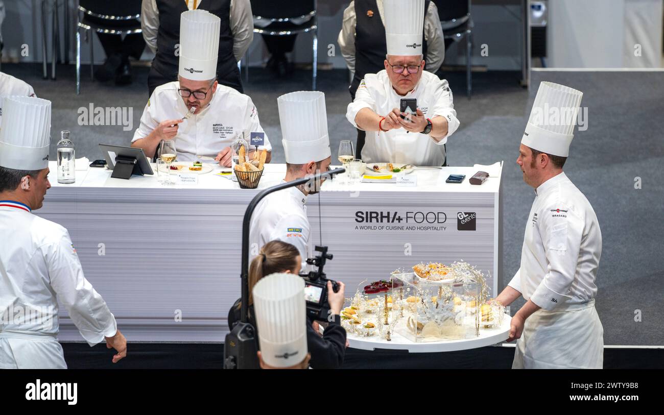 Trondheim 20240319.The judges during the European final of Bocuse d'Or