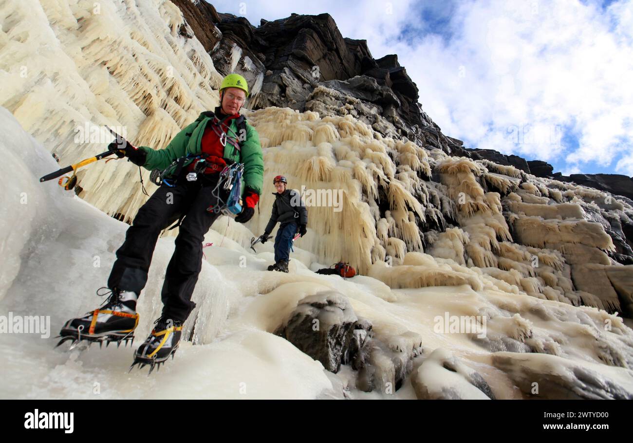 12 ice climber hi-res stock photography and images - Alamy