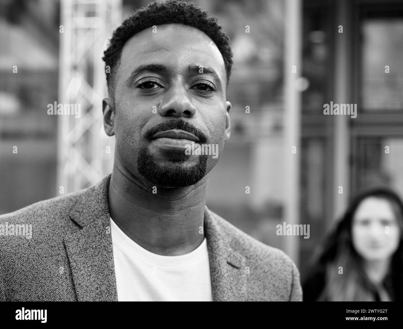 Actor and singer gary carr seen at berlinale hires stock photography