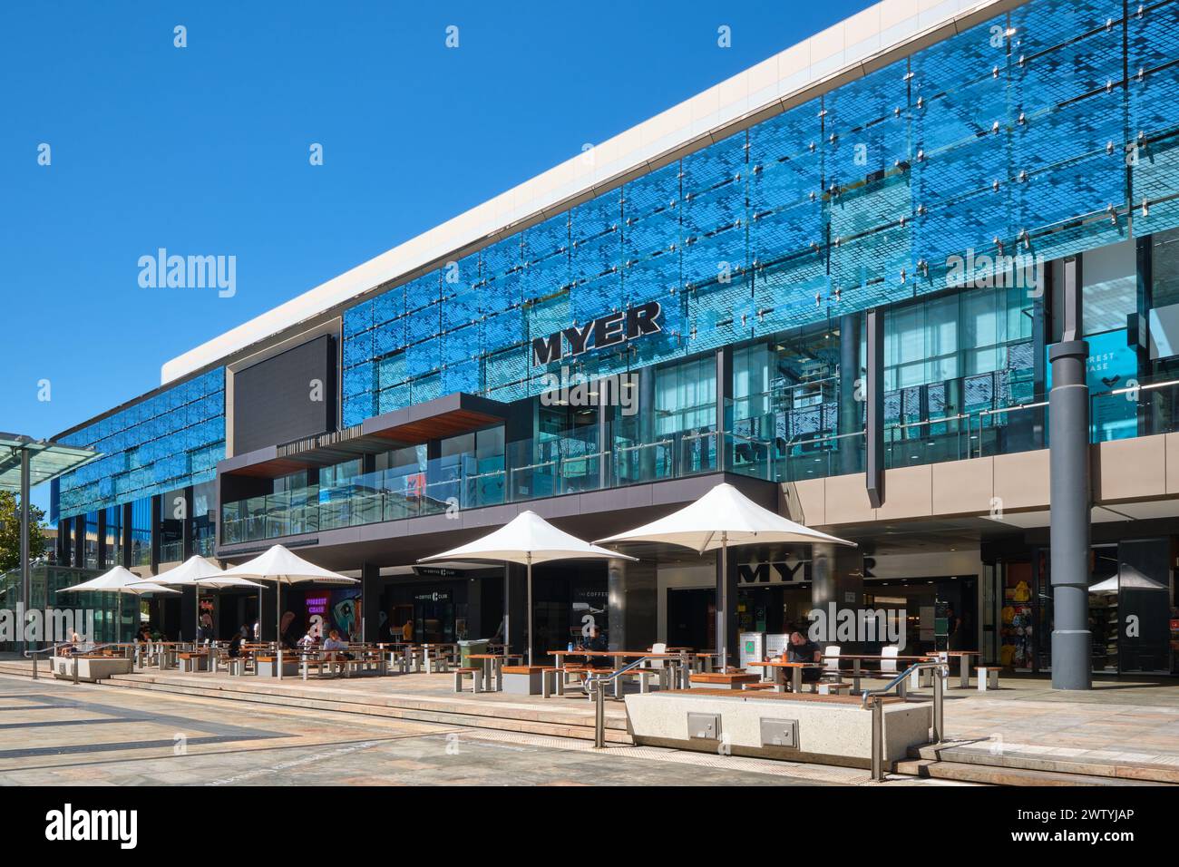 The Forrest Chase building with the Myer store being the largest tenant