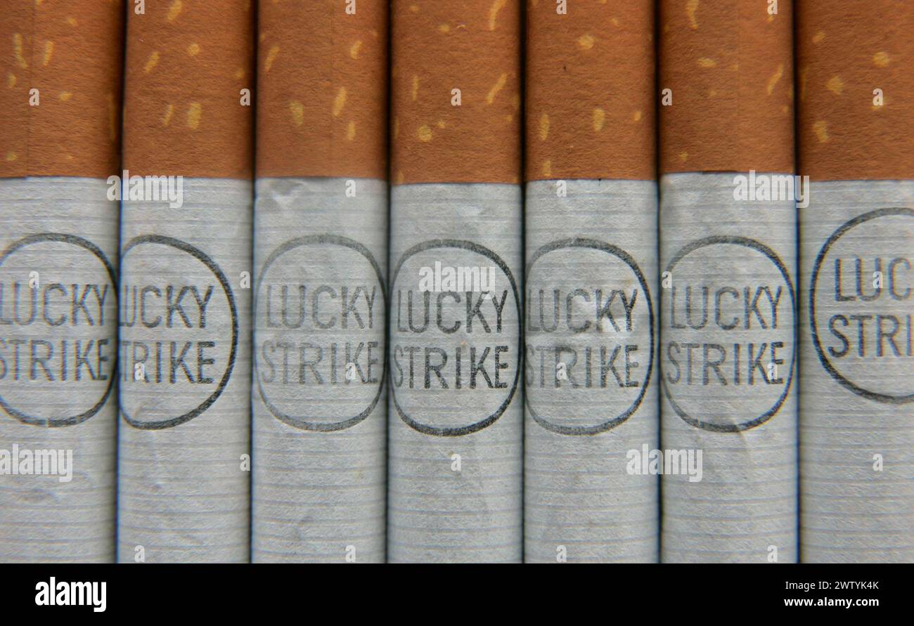 british american tobacco cigarettes makes $47bn offer to buy out Reynolds 27/10/10 Undated File Photo...British American