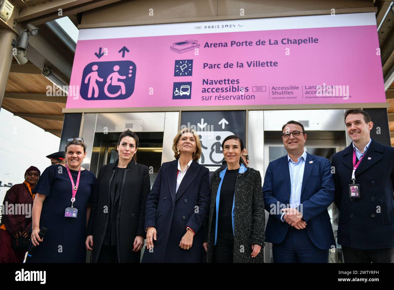 Paris, France. 20th Mar, 2024. President of Ile-de-France Mobilités and ...