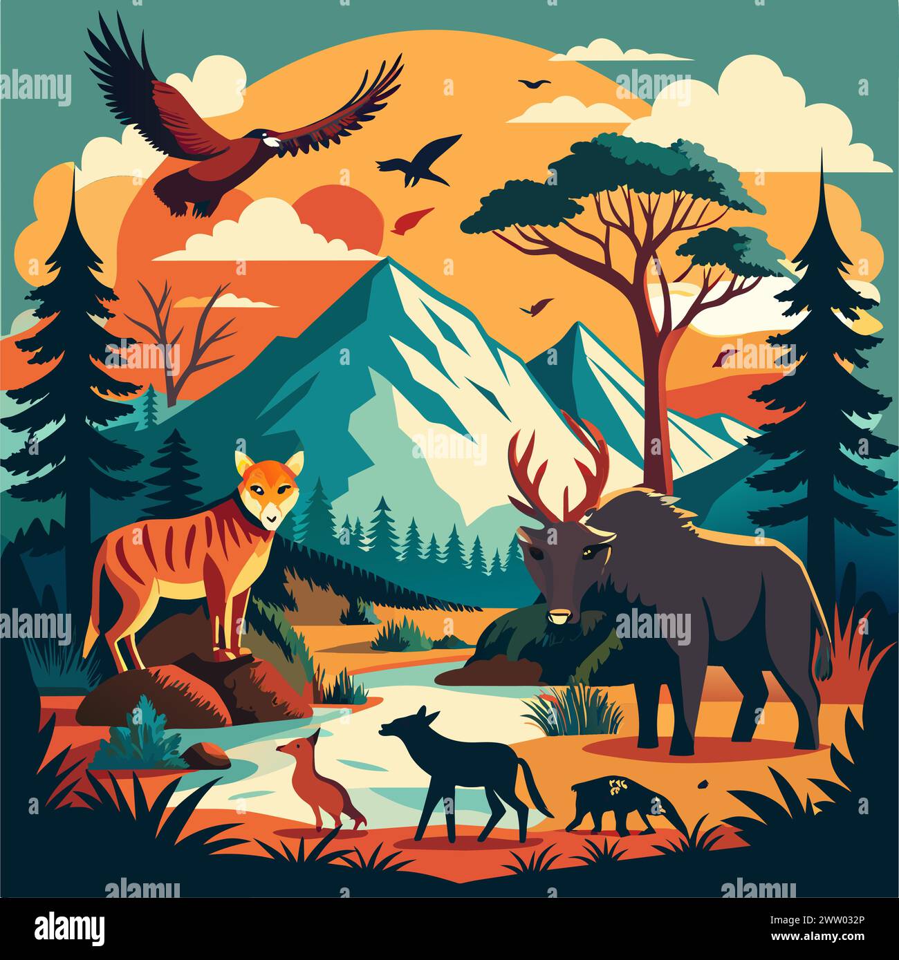 Wild and Free Channel your inner adventurer with a design featuring