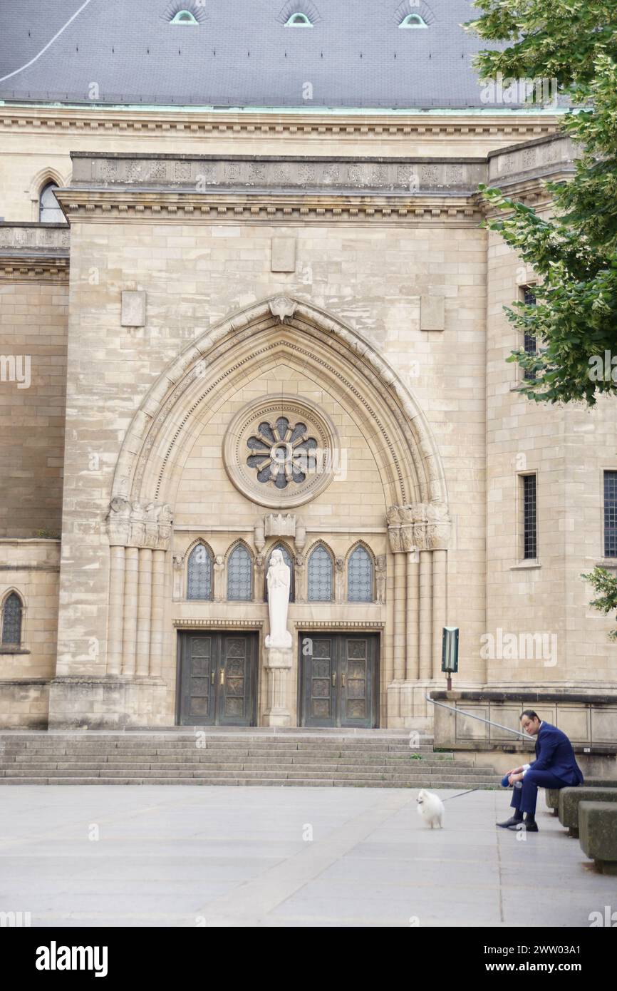 A tour of Luxembourg city Stock Photo