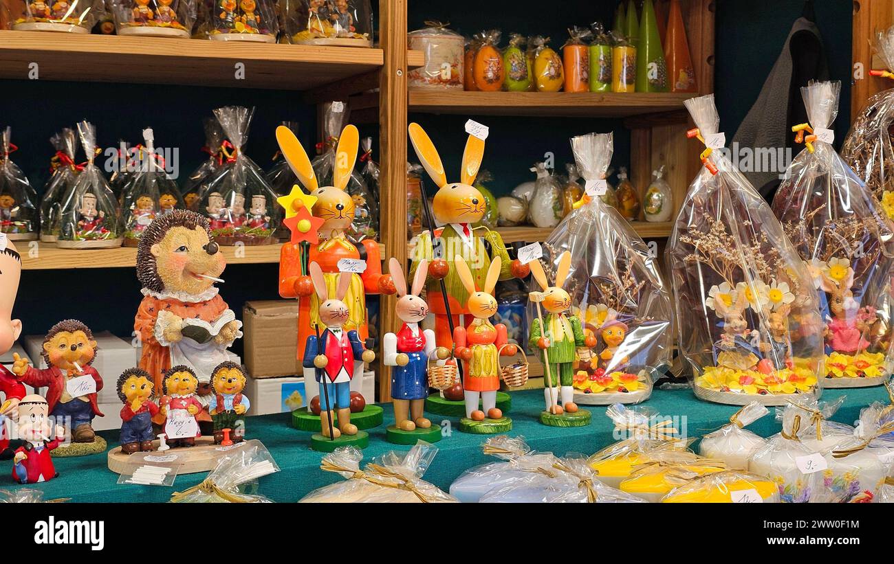 Markttreiben Ostermarkt 19.03.2024, Chemnitz, Markt, Wochen und