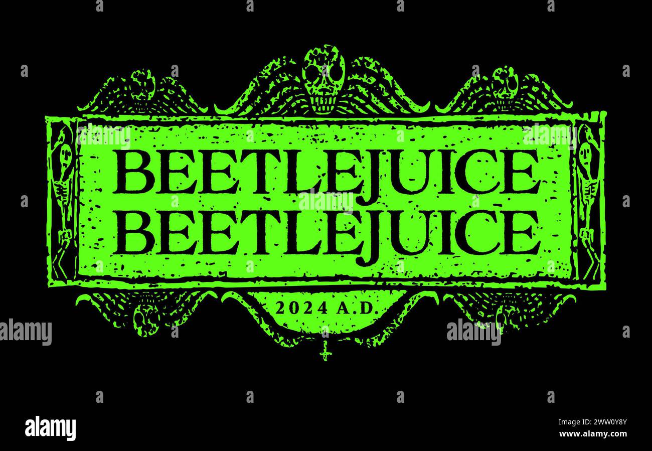Beetlejuice 2 2025 Poster Design Lusa Sissie