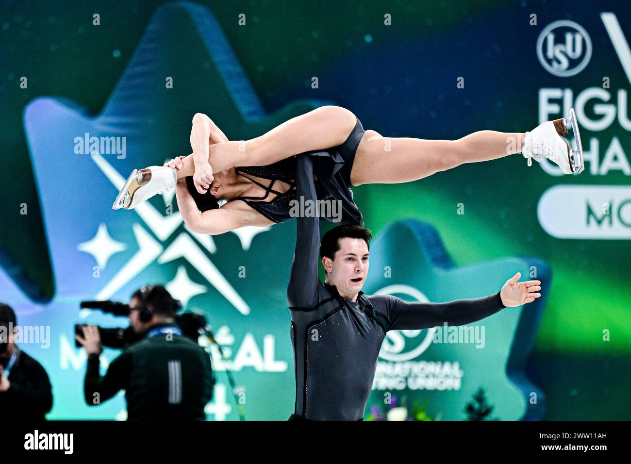 Luke Digby Anastasia VAIPAN-LAW & Luke DIGBY (GBR), during Pairs Short Program, at ...