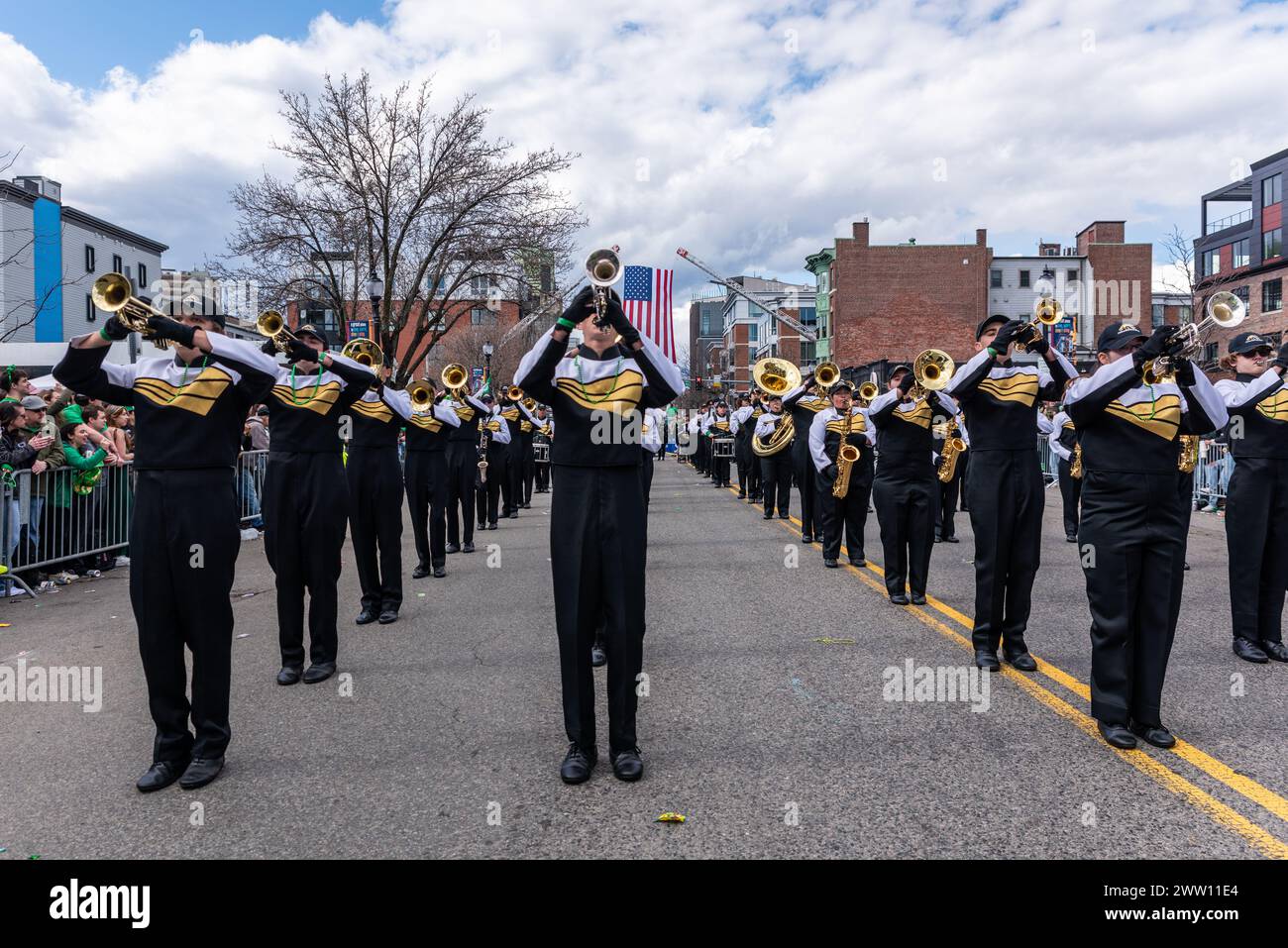 Jw mitchell high school marching band hi-res stock photography and ...