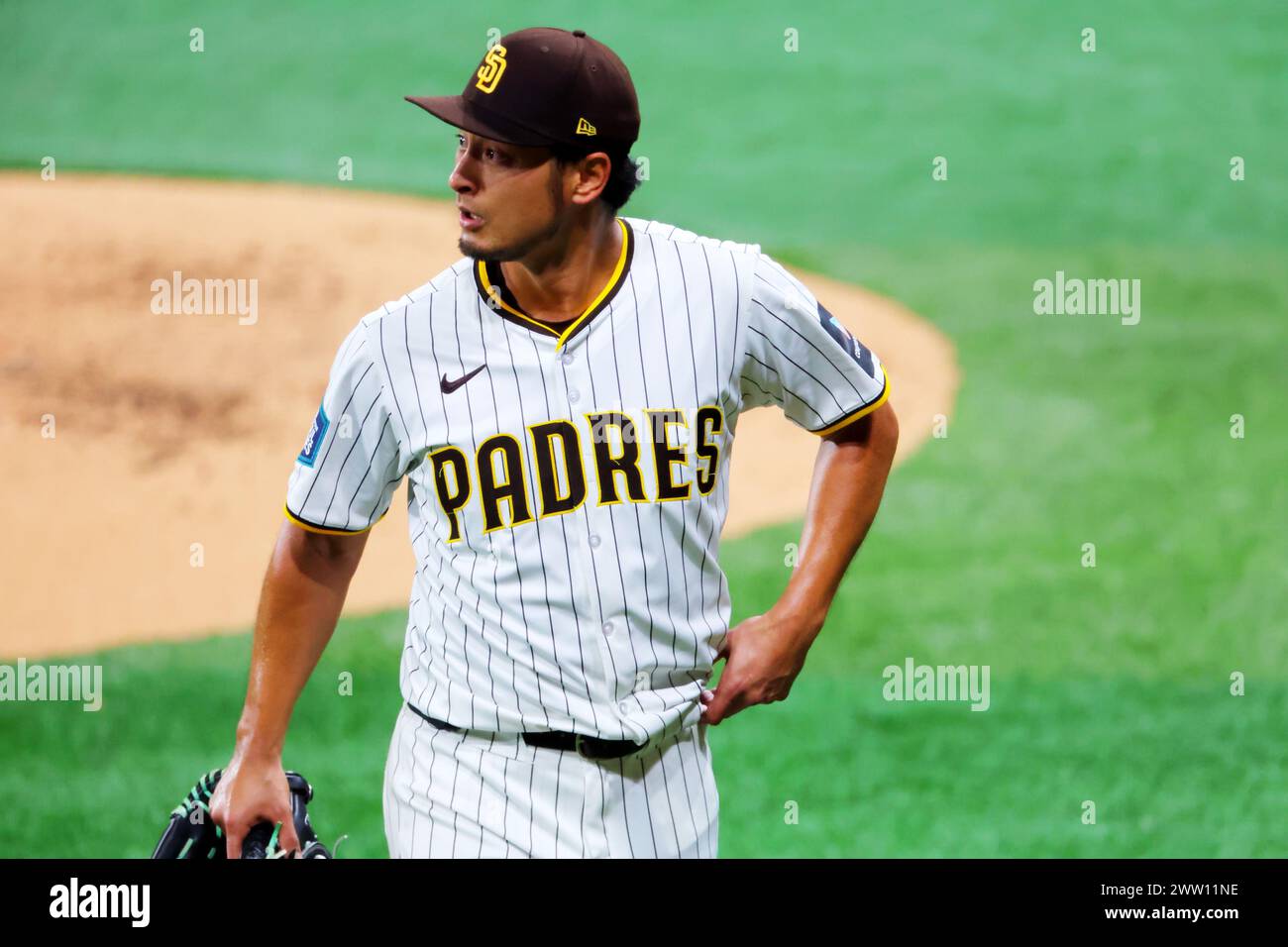 Gocheok Sky Dome, Seoul, South Korea. 20th Mar, 2024. Yu Darvish ...
