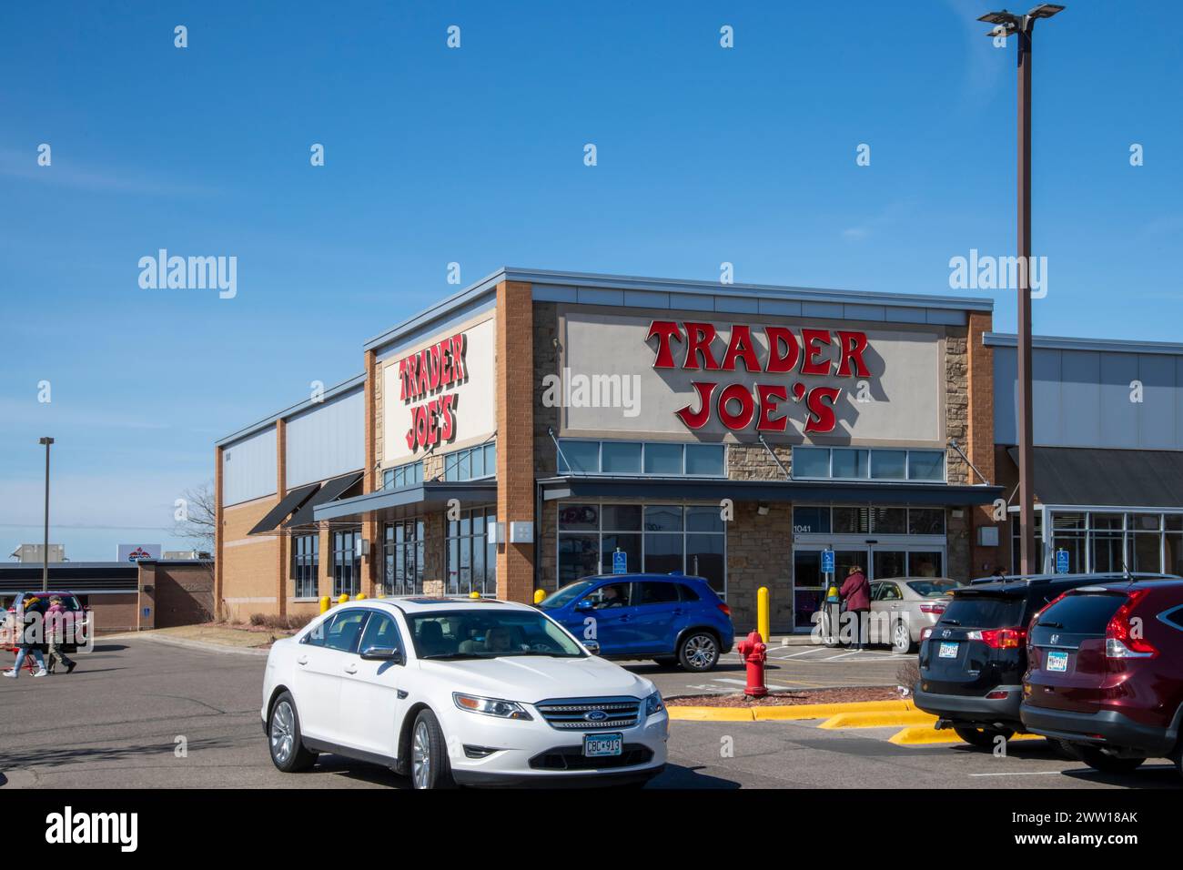 Shoreview, Minnesota. Trader Joe's, an American chain of grocery stores