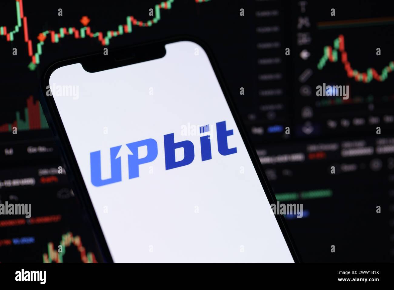 Upbit exchange hi-res stock photography and images - Alamy