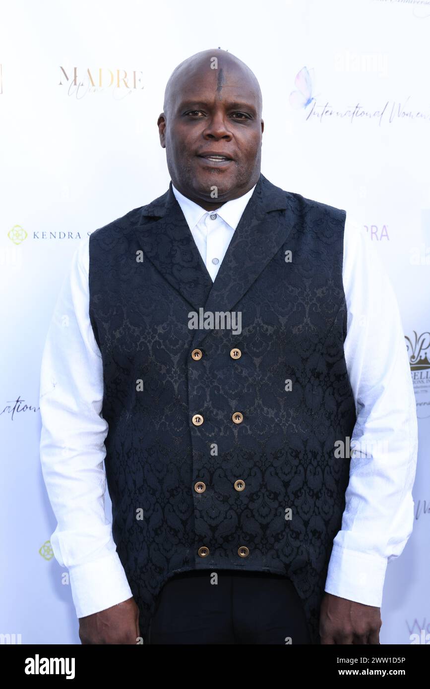 Los Angeles, California, USA. 8th March, 2024. Singer Geno-O attending the International Women's Day Inspiration Awards Gala at the Taglyan Complex in Los Angeles, California.  Credit: Sheri Determan Stock Photo