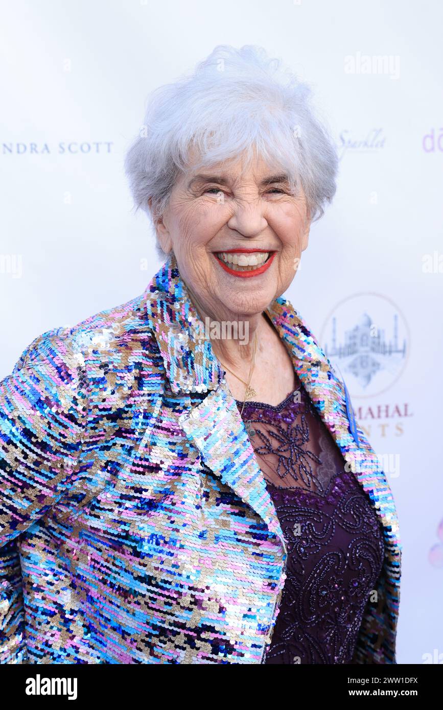 Los Angeles, California, USA. 8th March, 2024. Grandma Sparky attending the International Women's Day Inspiration Awards Gala at the Taglyan Complex in Los Angeles, California.  Credit: Sheri Determan Stock Photo