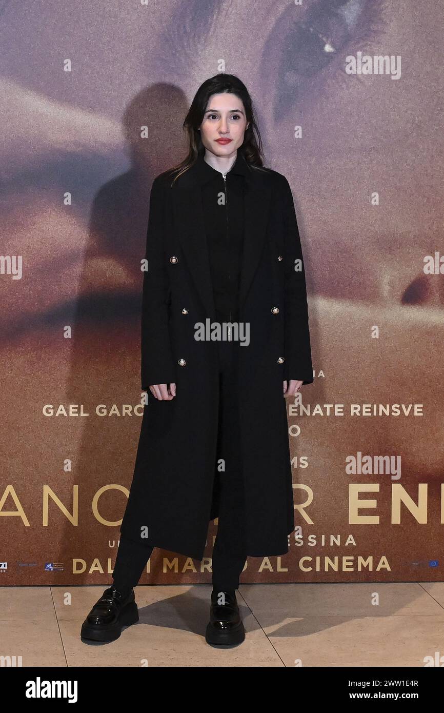 Rome, Italy. 20th Mar, 2024. Angela Fontana during the Photocall of the ...