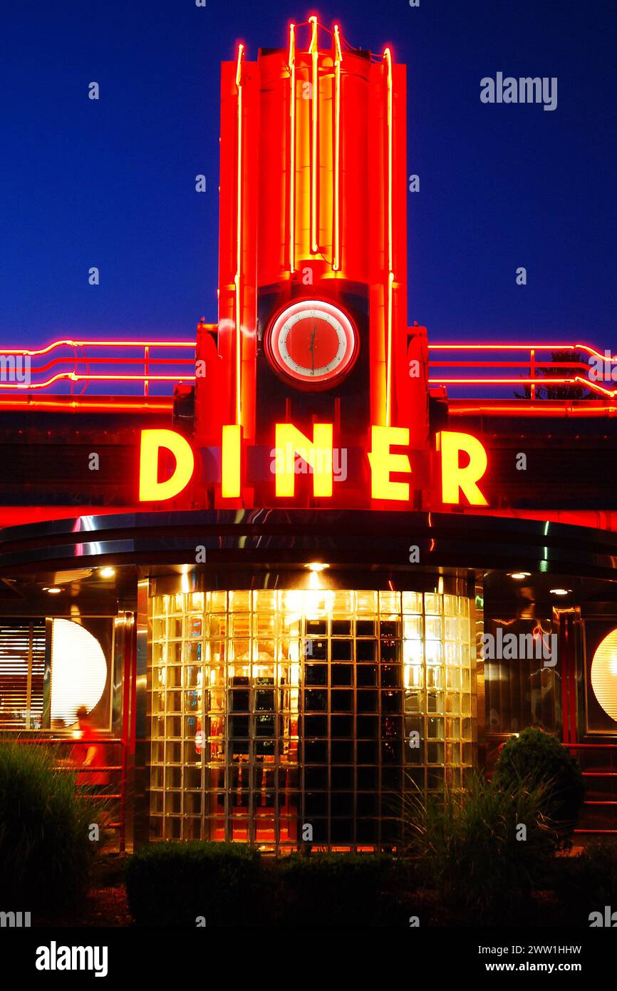 Hyde Park Diner Stock Photo