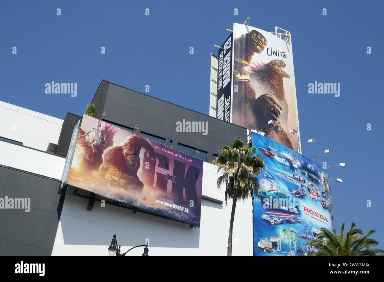 Los Angeles, California, USA 20th March 2024 Godzilla X Kong The New ...