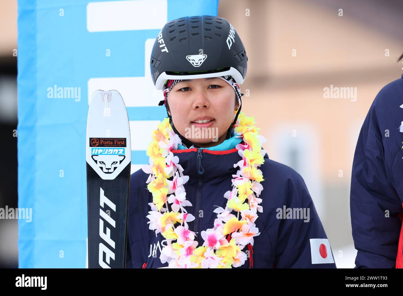 Nagano, Japan. 17th Mar, 2024. Sora Takizawa Ski Mountaineering : SKIMO Japan Championships Women's Sprint Award ceremony at Hakuba Happo-one snow resort in Nagano, Japan . Credit: Yohei Osada/AFLO SPORT/Alamy Live News Stock Photo