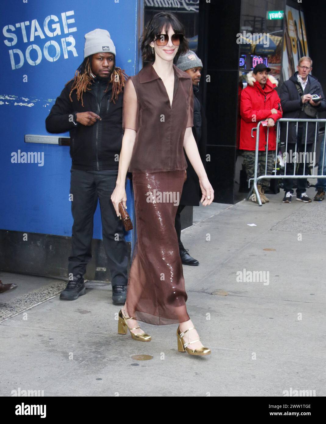 March 20, 2024 Rebecca Hall on Good Morning America to talk about new