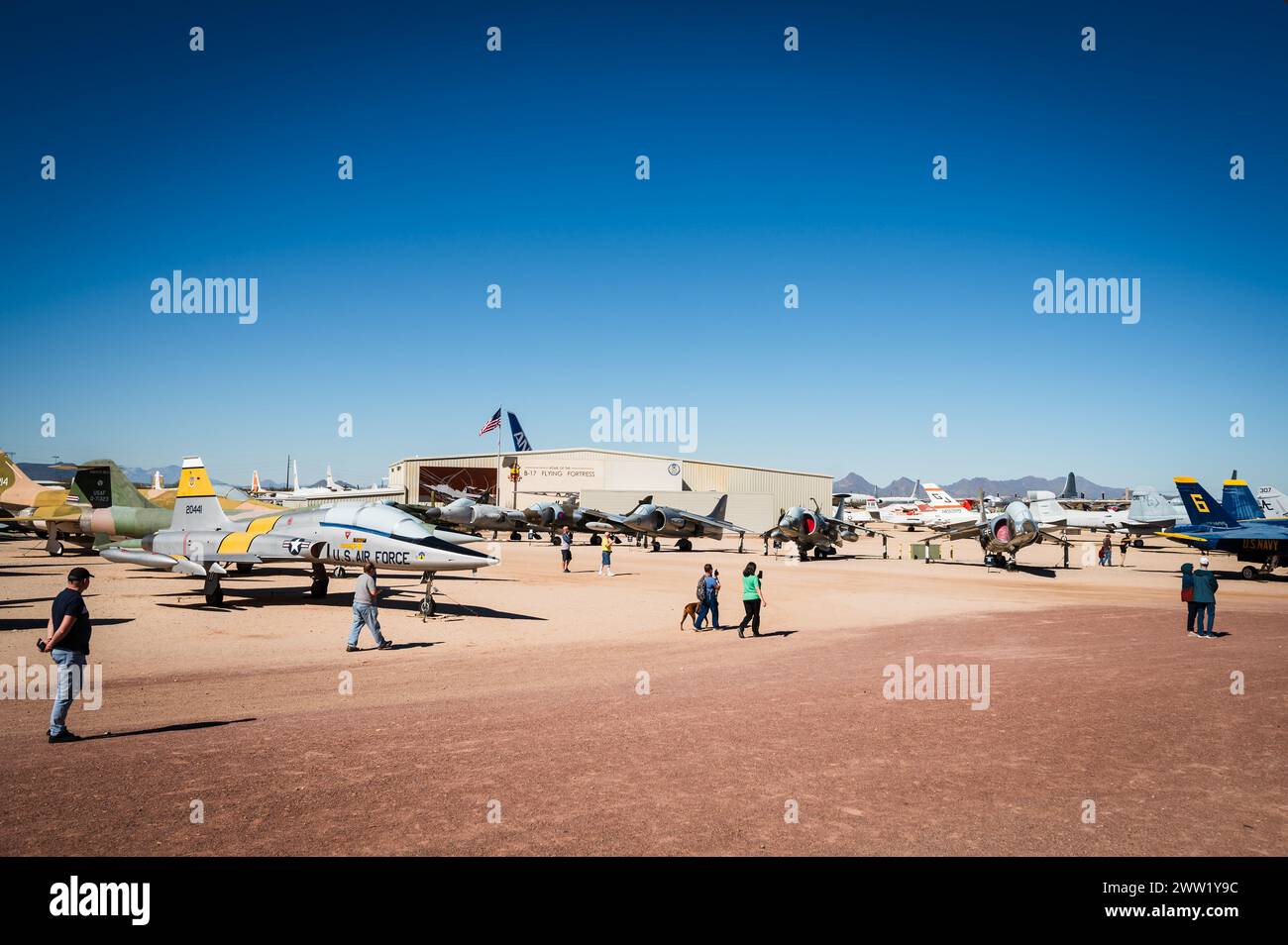 Pima Air and Space Museum, Tucson Arizona Stock Photo - Alamy