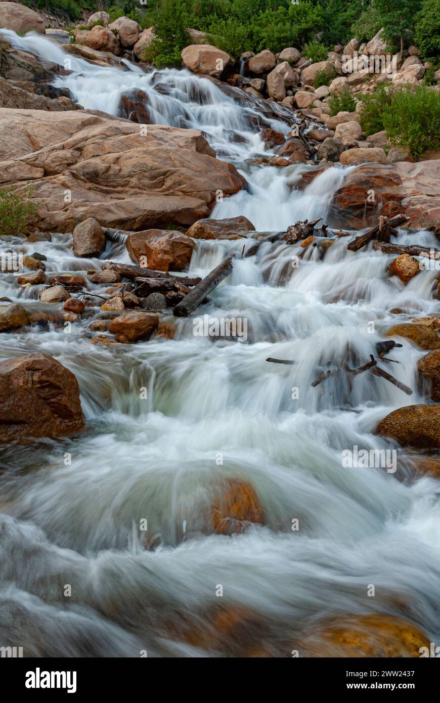 Alluvial fan in summer hi-res stock photography and images - Alamy