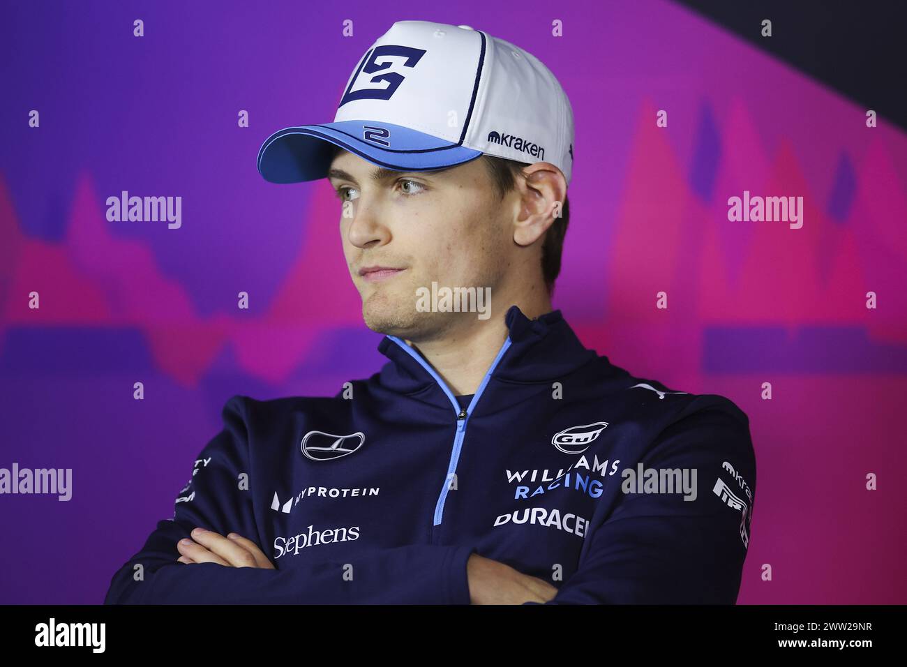SARGEANT Logan (usa), Williams Racing FW46, portrait during the Formula