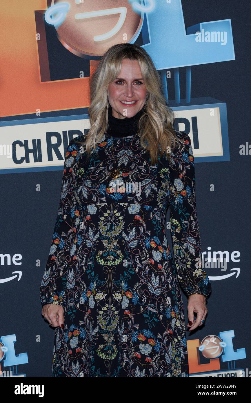 Nicole Morganti during the Photocall of the TV Show LOL 4 - Chi Ride e Fuori, 20 march 2024 at Cinema The Space, Rome, Italy Credit: Live Media Publishing Group/Alamy Live News Stock Photo