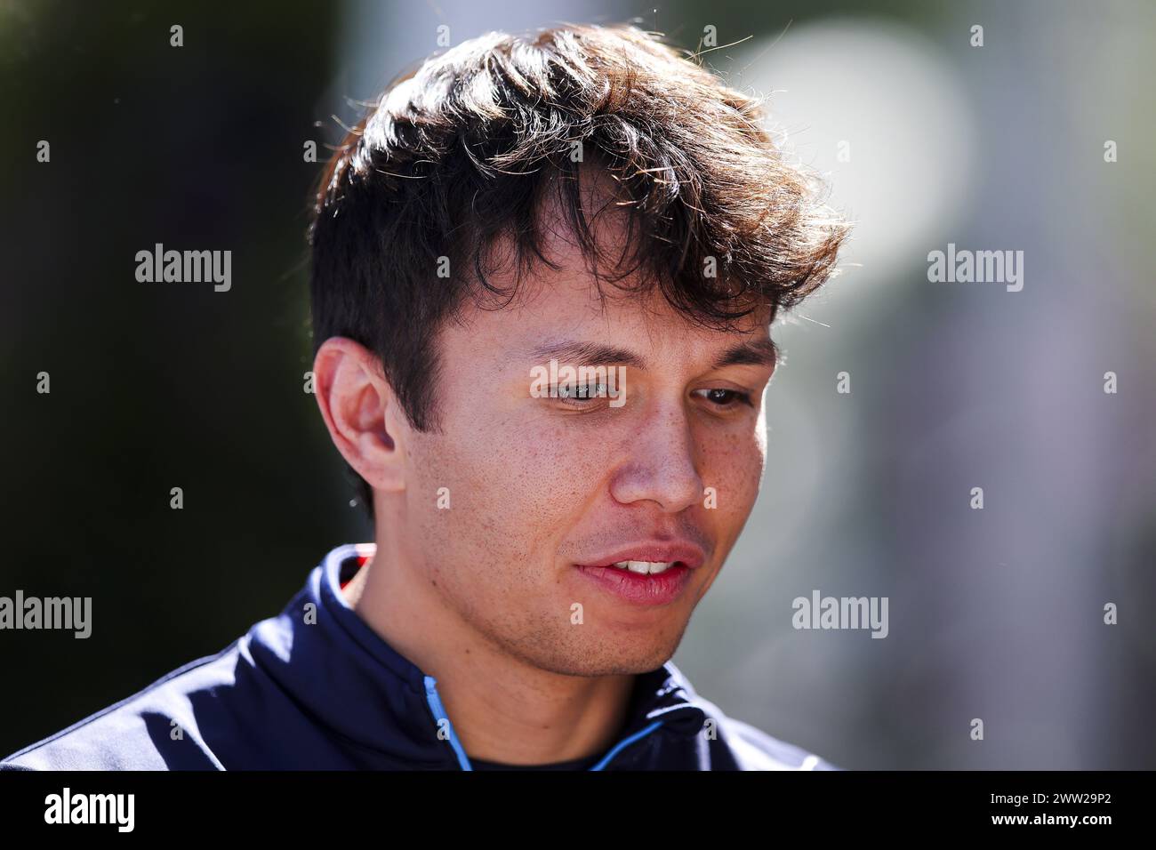 ALBON Alexander (tha), Williams Racing FW46, portrait during the ...