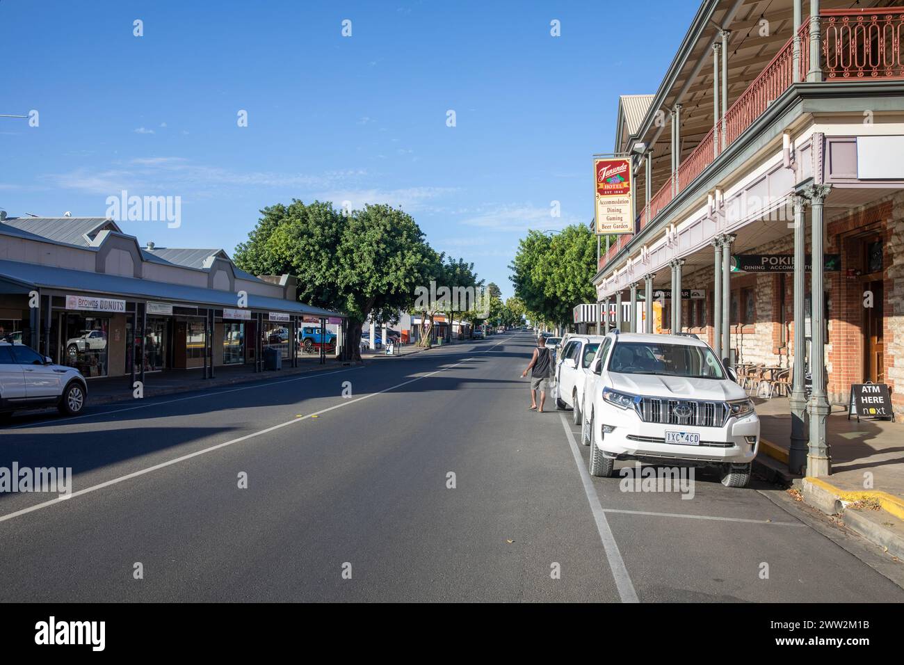 Tanunda hotel and pub public bar in Tanunda town centre, Barossa Valley
