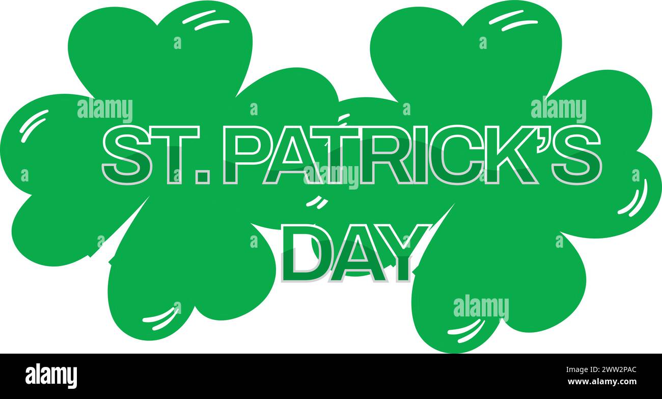St. Patrick's Vector St partrick's day hi-res stock photography and images - Alamy