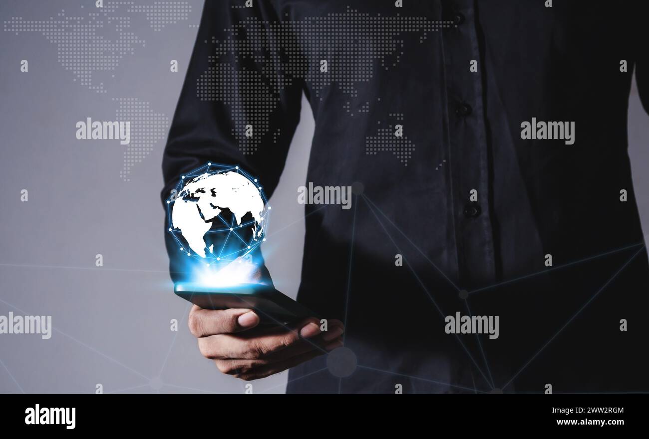 Interconnect worldwide hi-res stock photography and images - Alamy