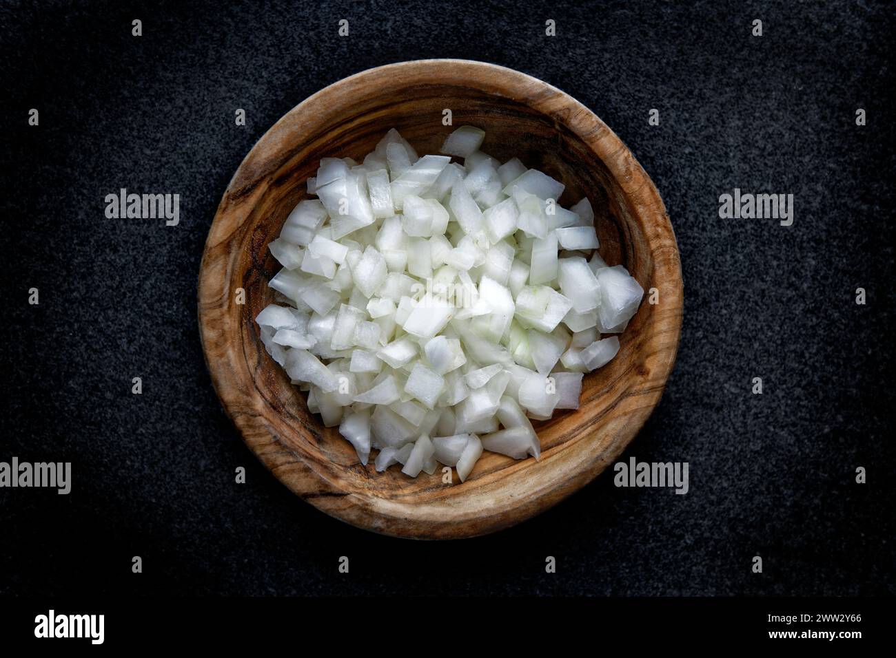 Diced onions white hi-res stock photography and images - Alamy