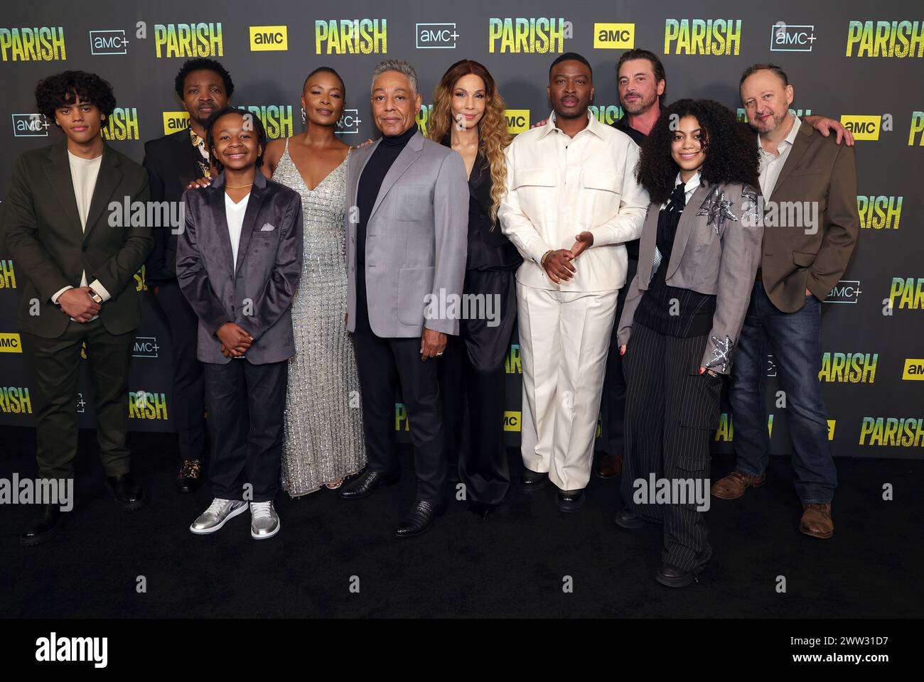 West Hollywood, Ca. 20th Mar, 2024. Caleb Baumann, Ivan Mbakop, Dax Rey ...