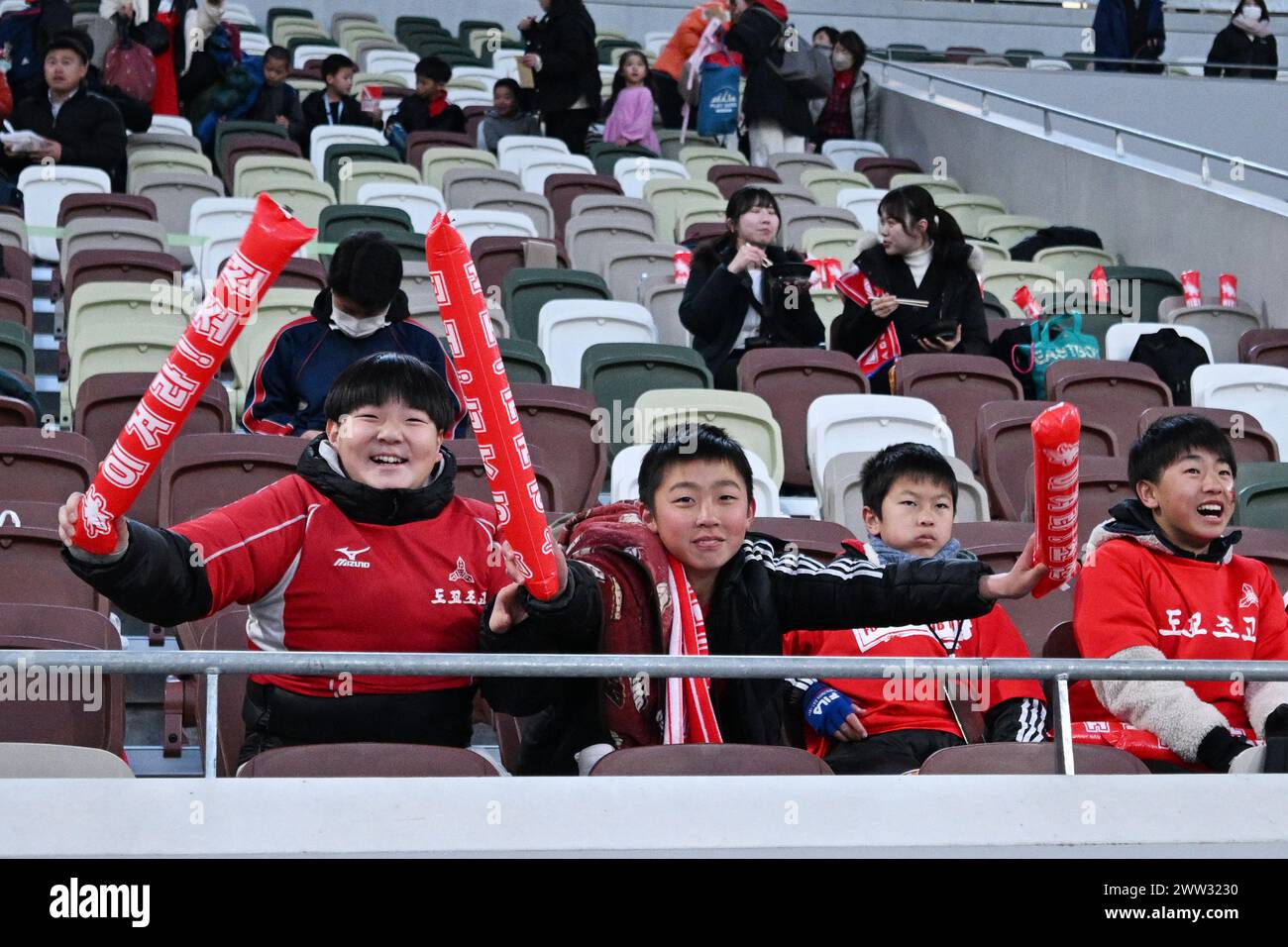 North Korea fans (PRK), MARCH 21, 2024 - Football / Soccer : FIFA World