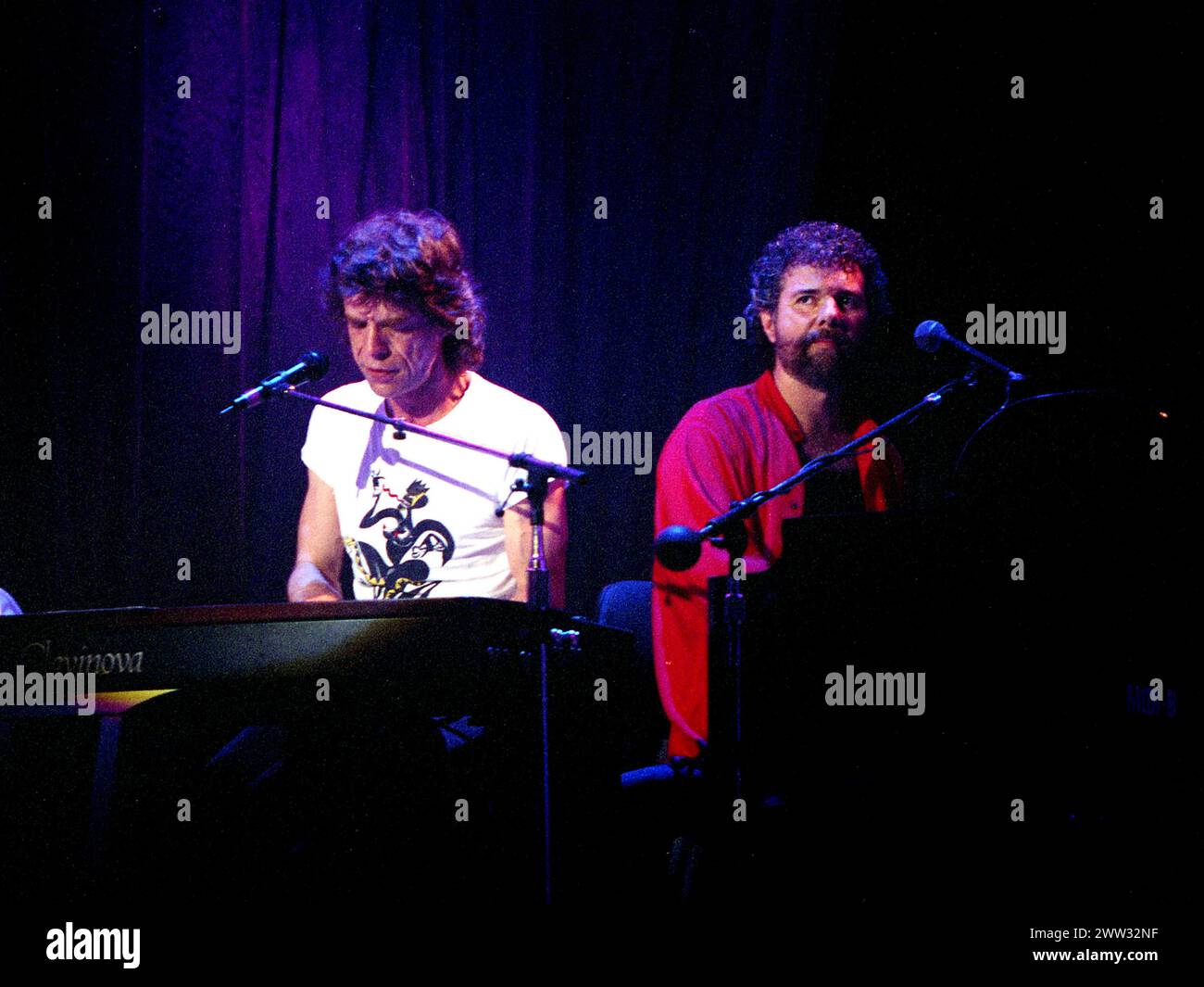 The Rolling Stones at the Brixton Academy,London,UK July 1995 Stock ...
