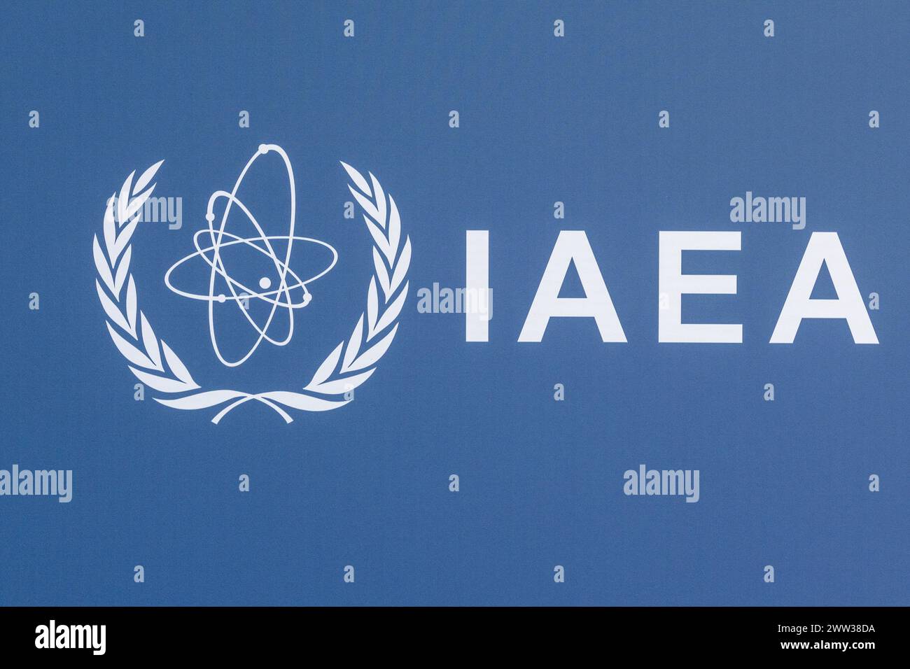Iaea logo hi-res stock photography and images - Alamy, image size:1300x956