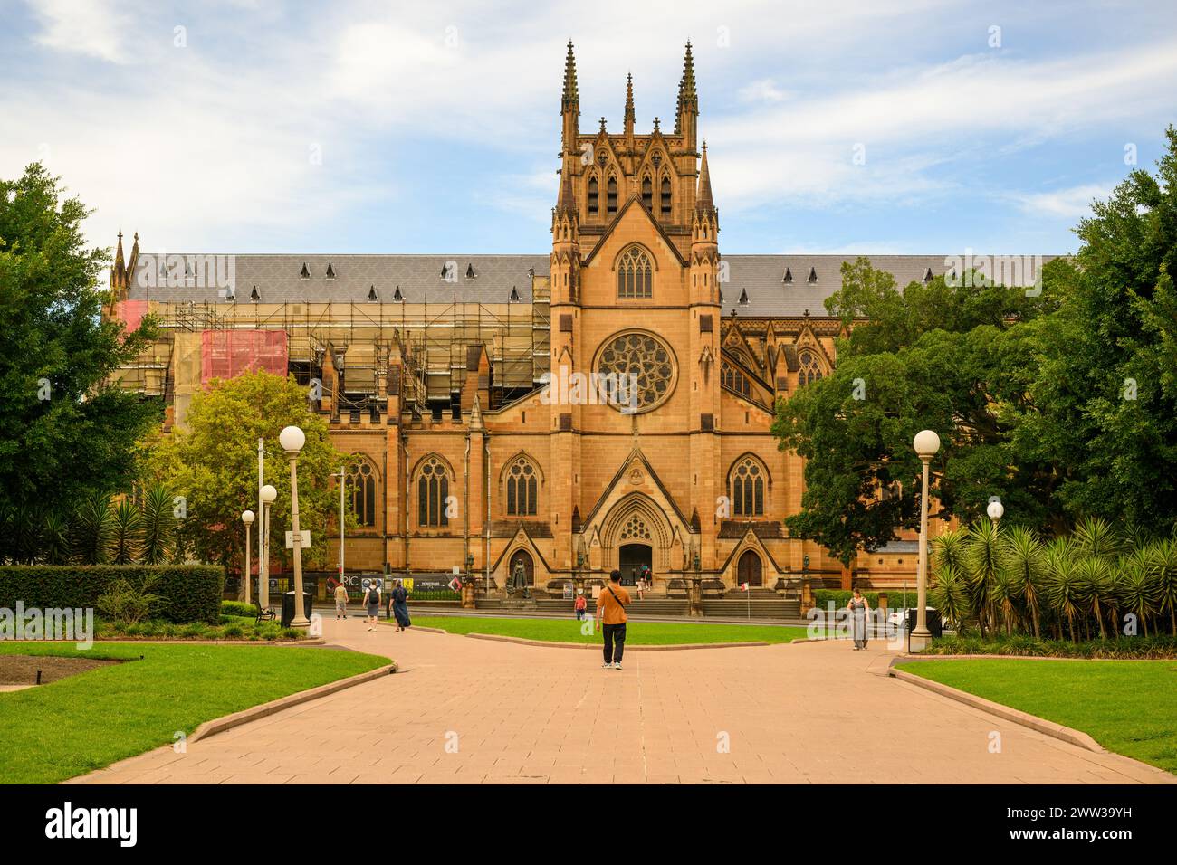 St Marys Cathedral, Sydney, Australia Stock Photo