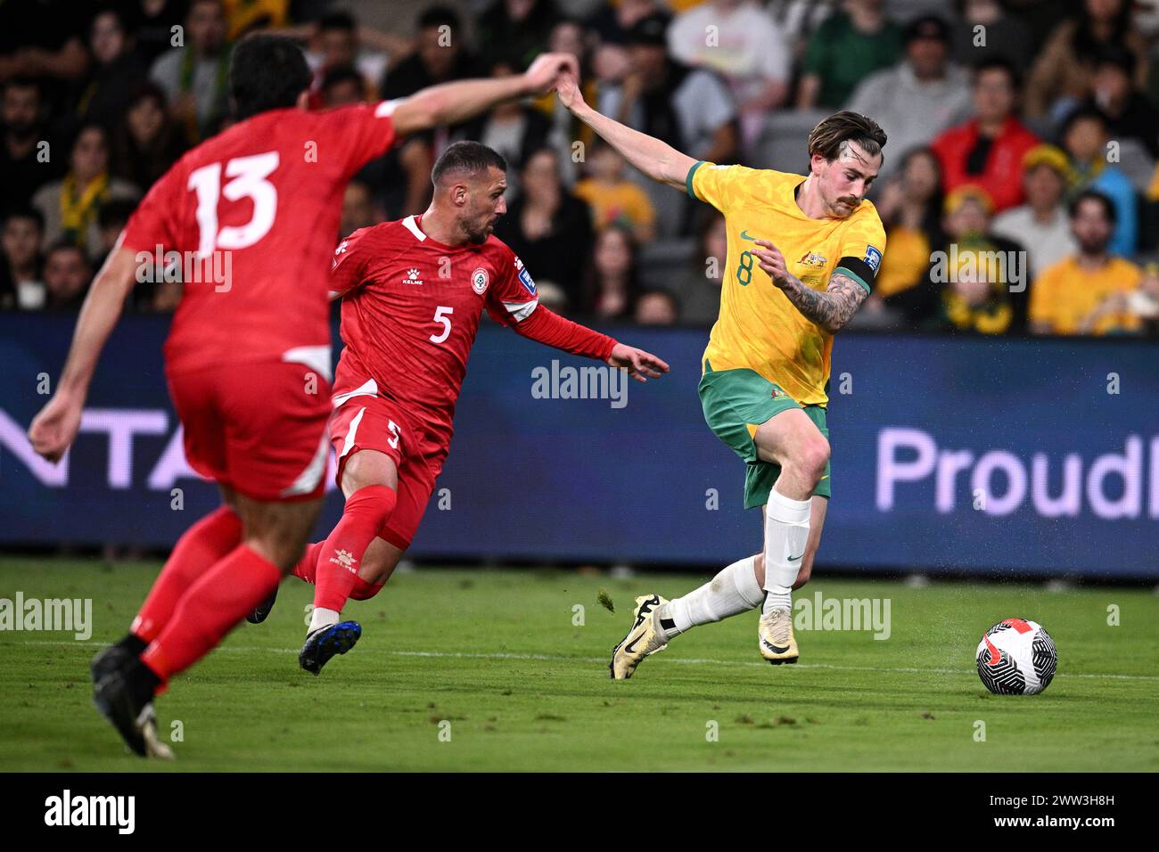Sydney, Australia. 21st Mar, 2024. Connor Metcalfe of Australia ...