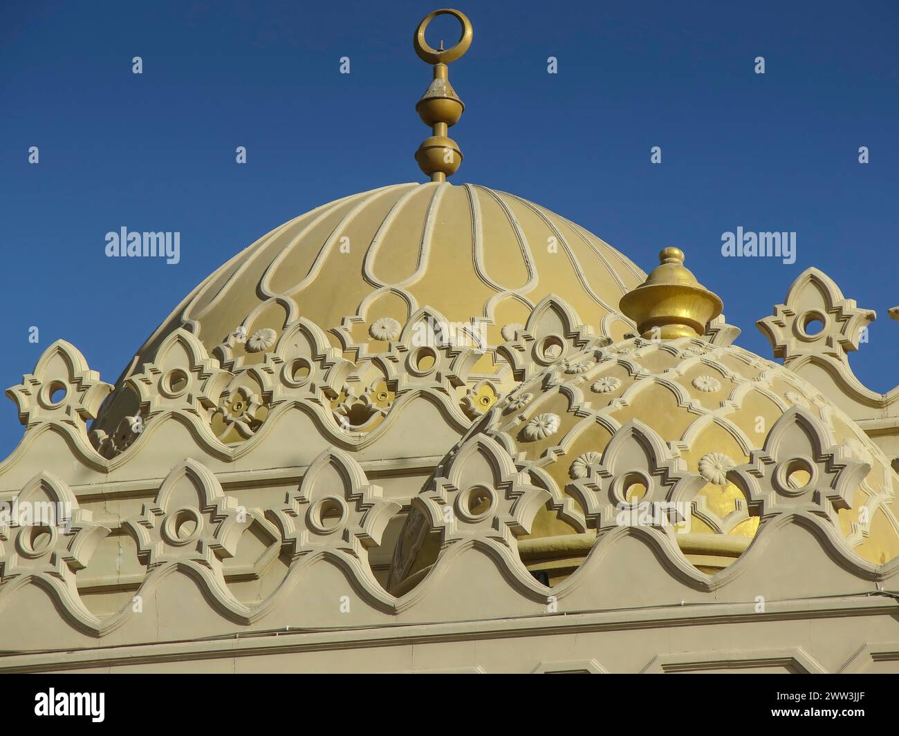 Al Mina Mosque, Hurghada, Egypt Stock Photo