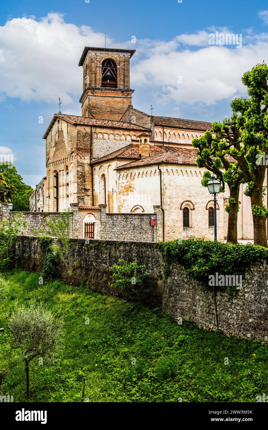 Duomo di Santa Maria Maggiore, 13th century, historic city centre, Spilimbergo, Friuli, Italy, Spilimbergo, Friuli, Italy Stock Photo