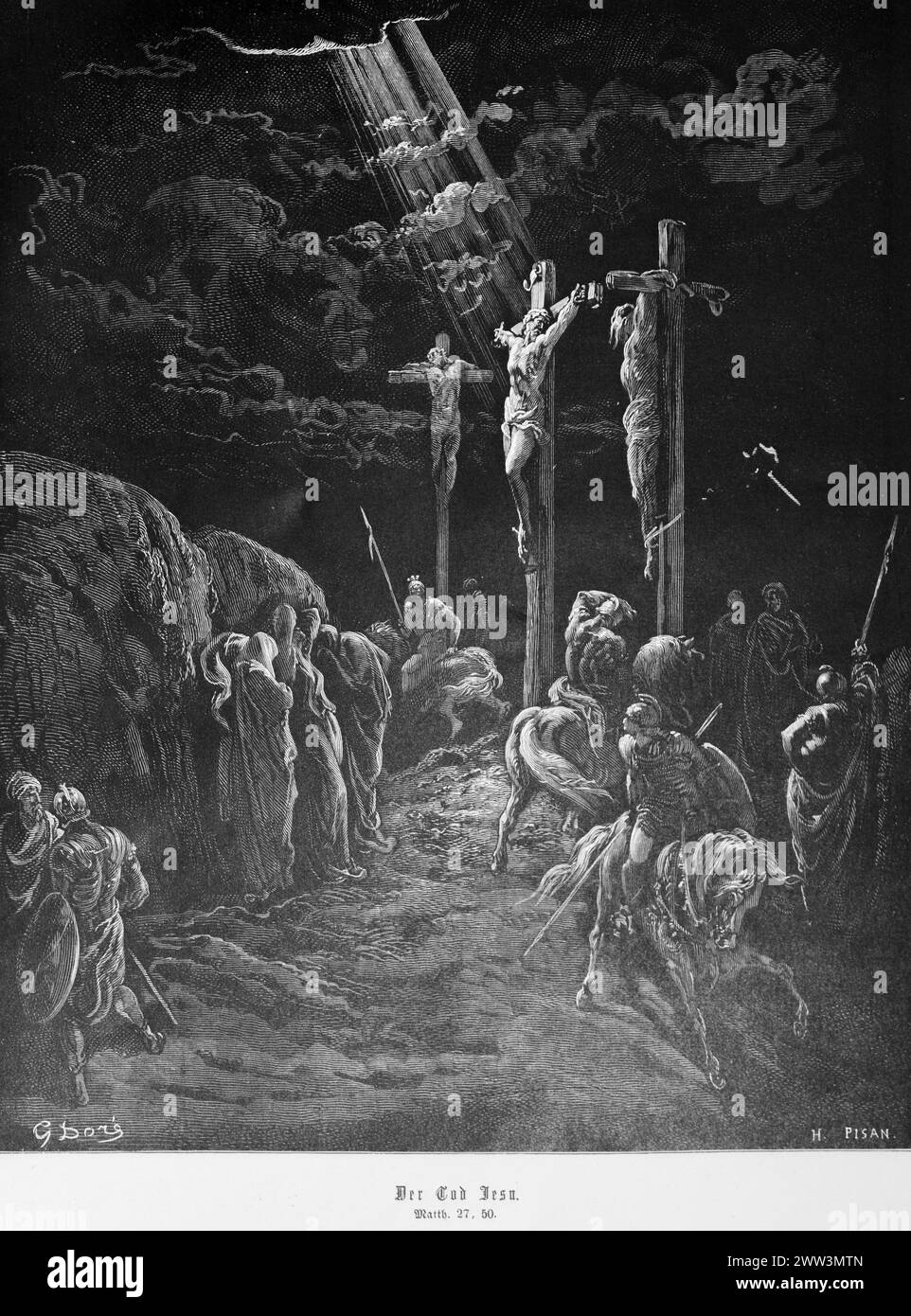 The death of jesus gospel of matthew chapter 27 crucifixion of jesus