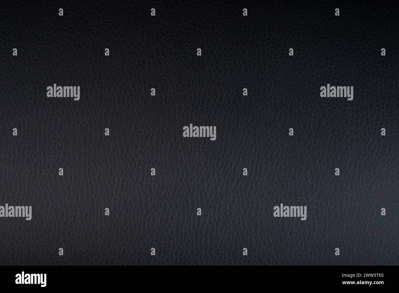 Shiny black leather pattern background macro close up view Stock Photo