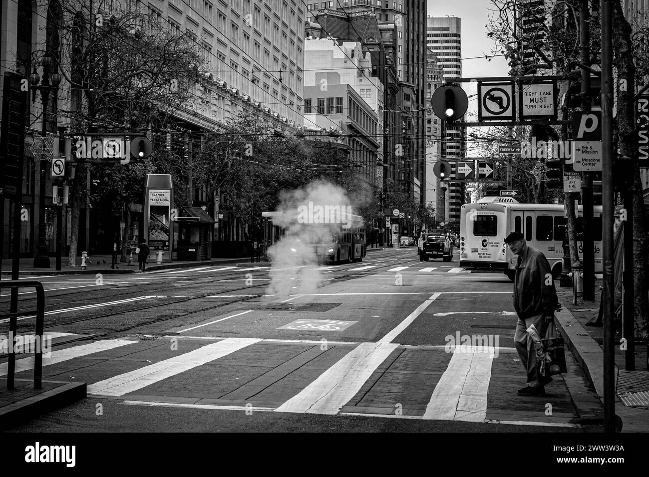 San Francisco Downtown Stock Photo