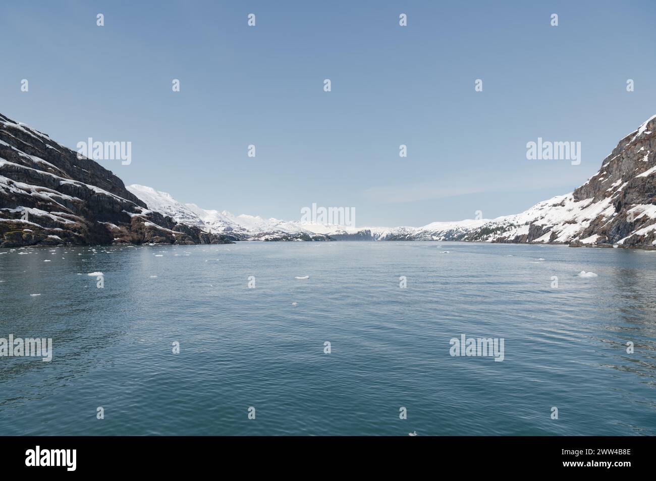 Blackstone Bay, Prince William Sound, Alaska, USA Stock Photo