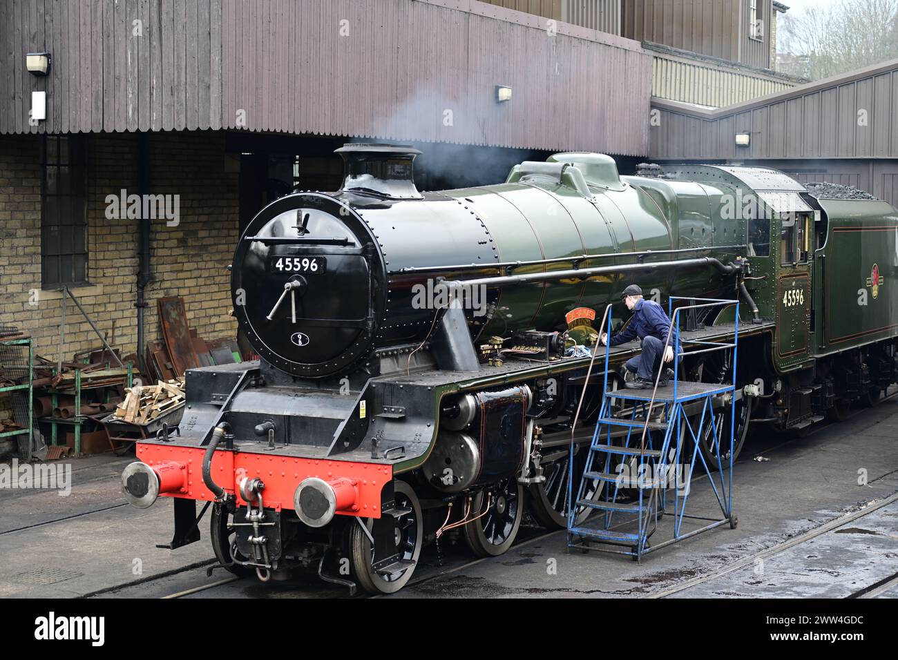 Keighley and Worth Valley Railway, Steam Weekend, Haworth 2024, train ...