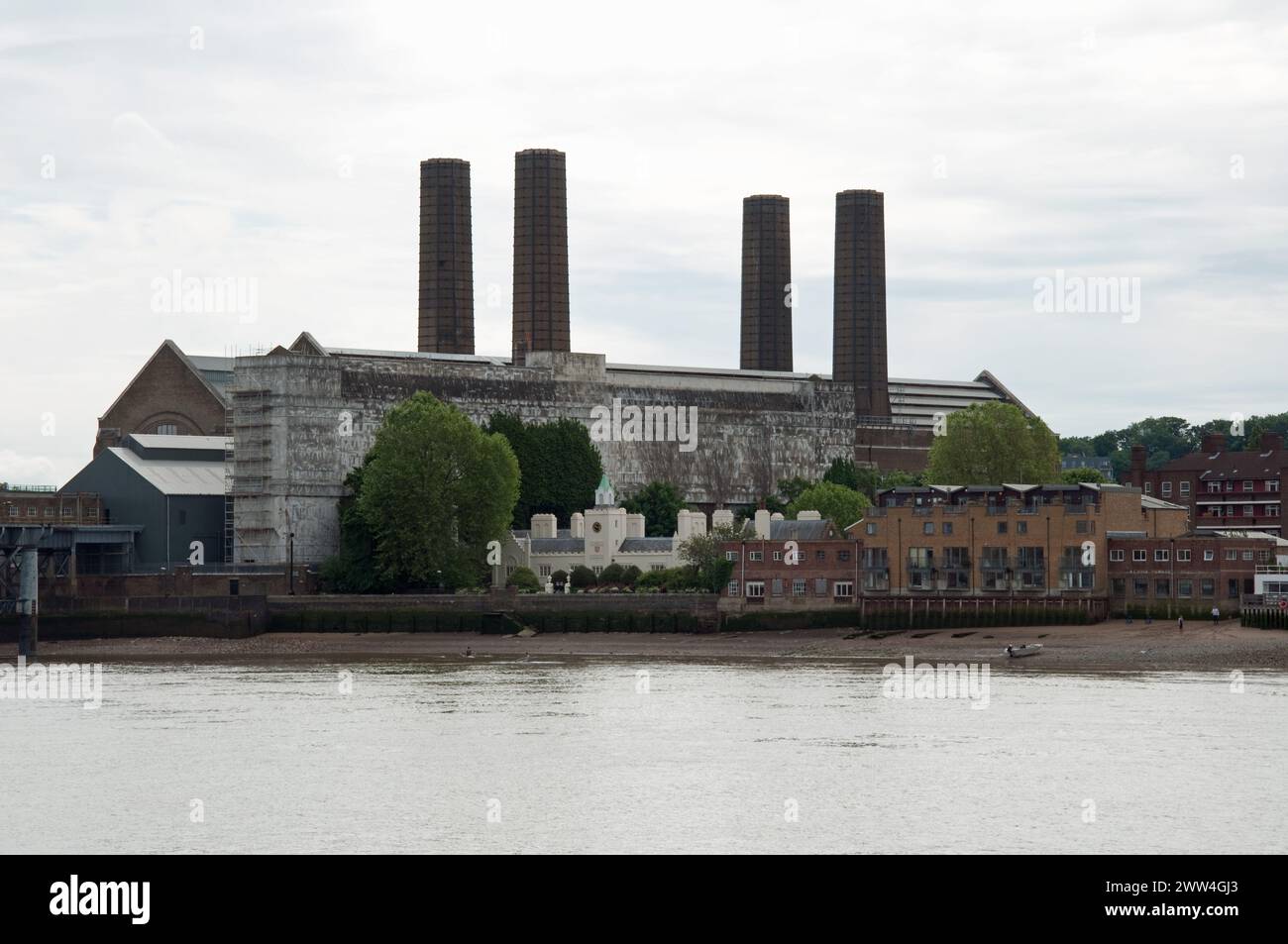 Greenwich Power Station, Greenwich, South London, UK Stock Photo