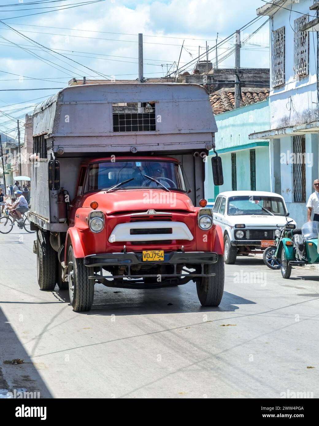 Vintage american truck hi-res stock photography and images - Alamy