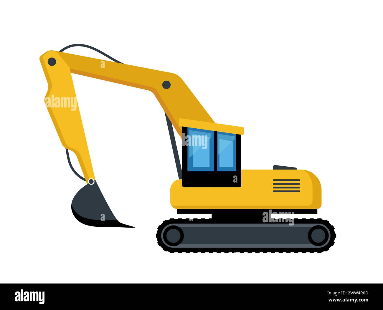 Front end loader Stock Vector Images Alamy