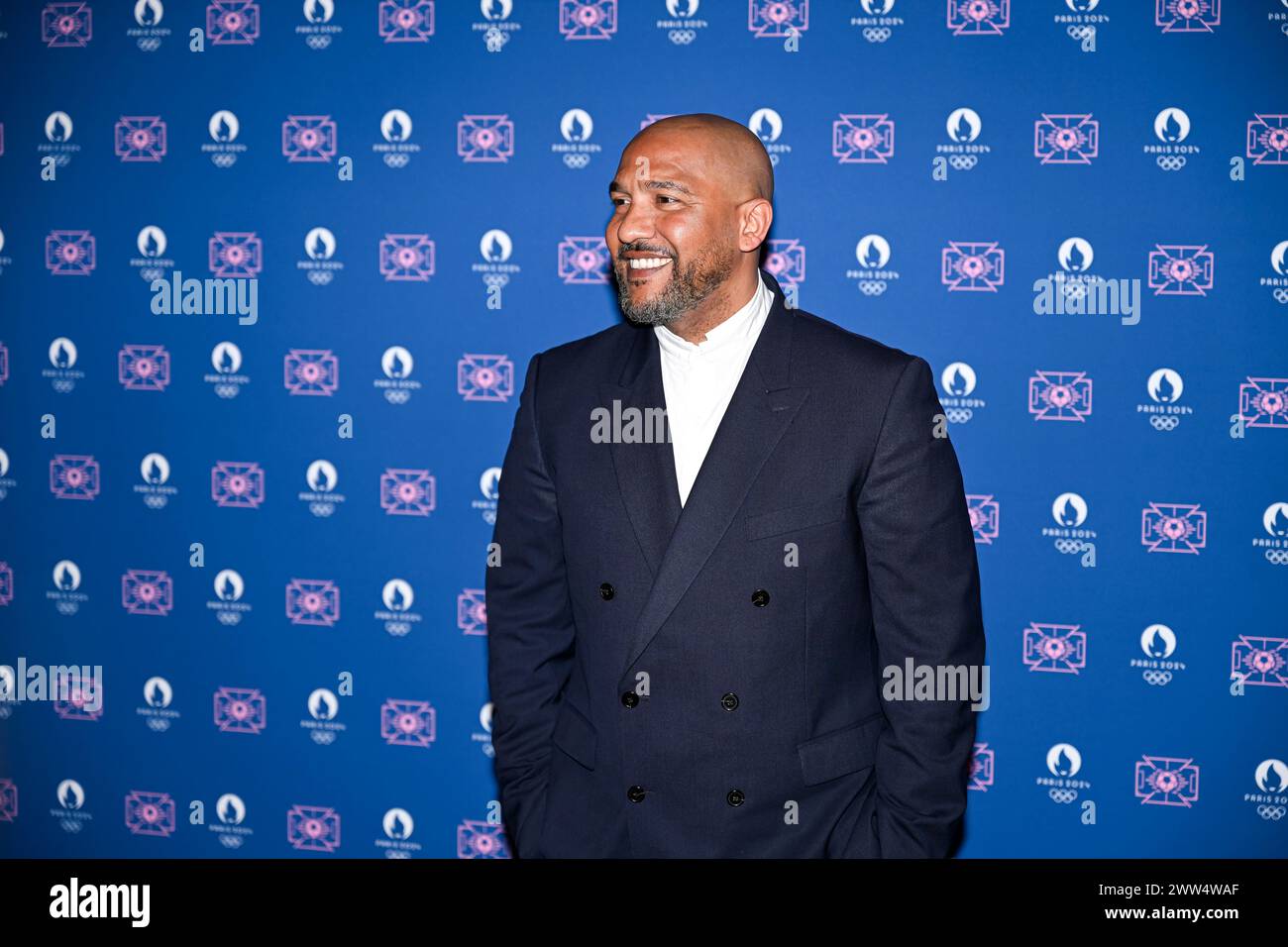 Paris, France. 20th Mar, 2024. Olivier Dacourt during the Olympic Games football tournament