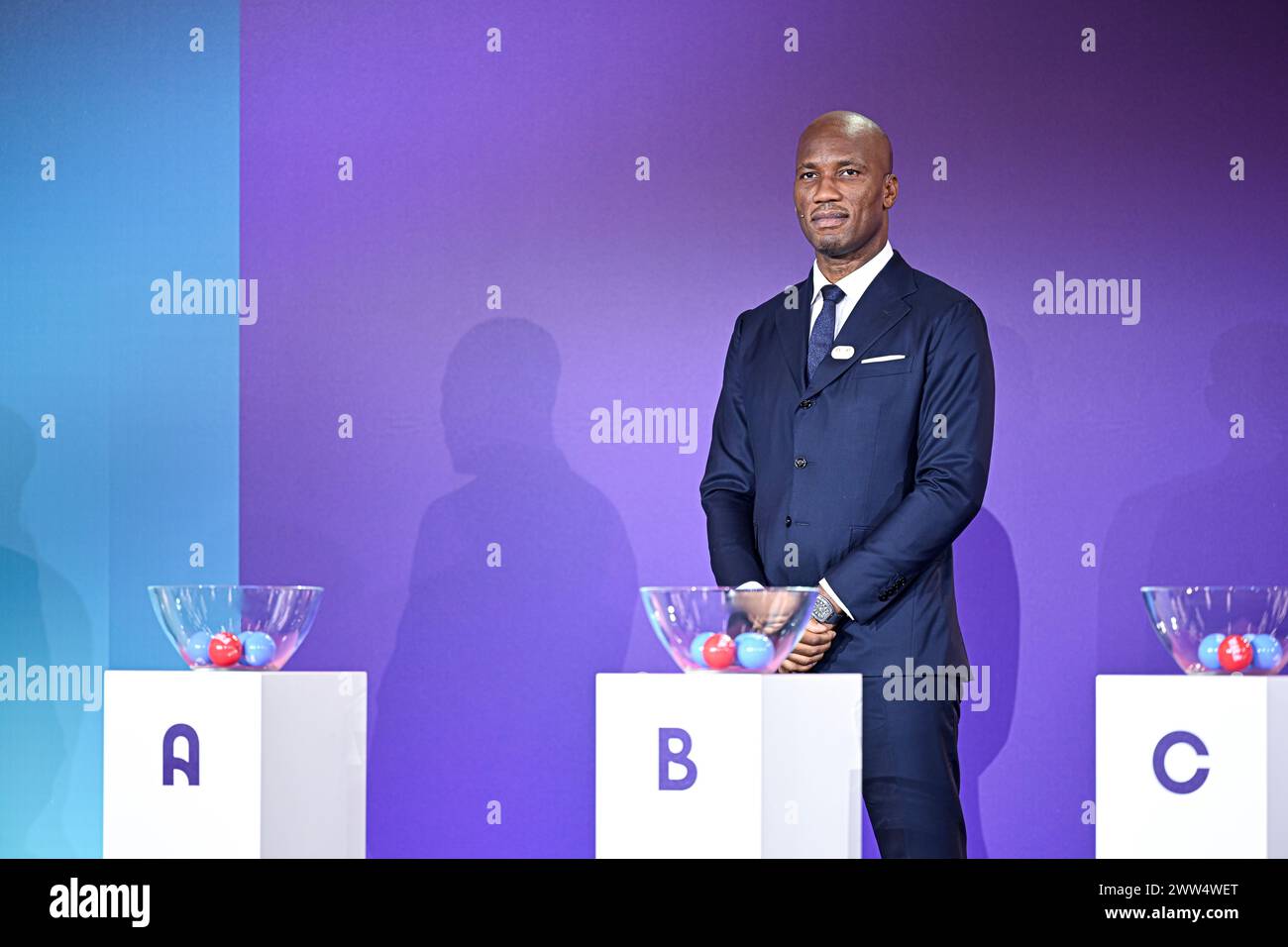 Paris, France. 20th Mar, 2024. Didier Drogba during the Olympic Games ...